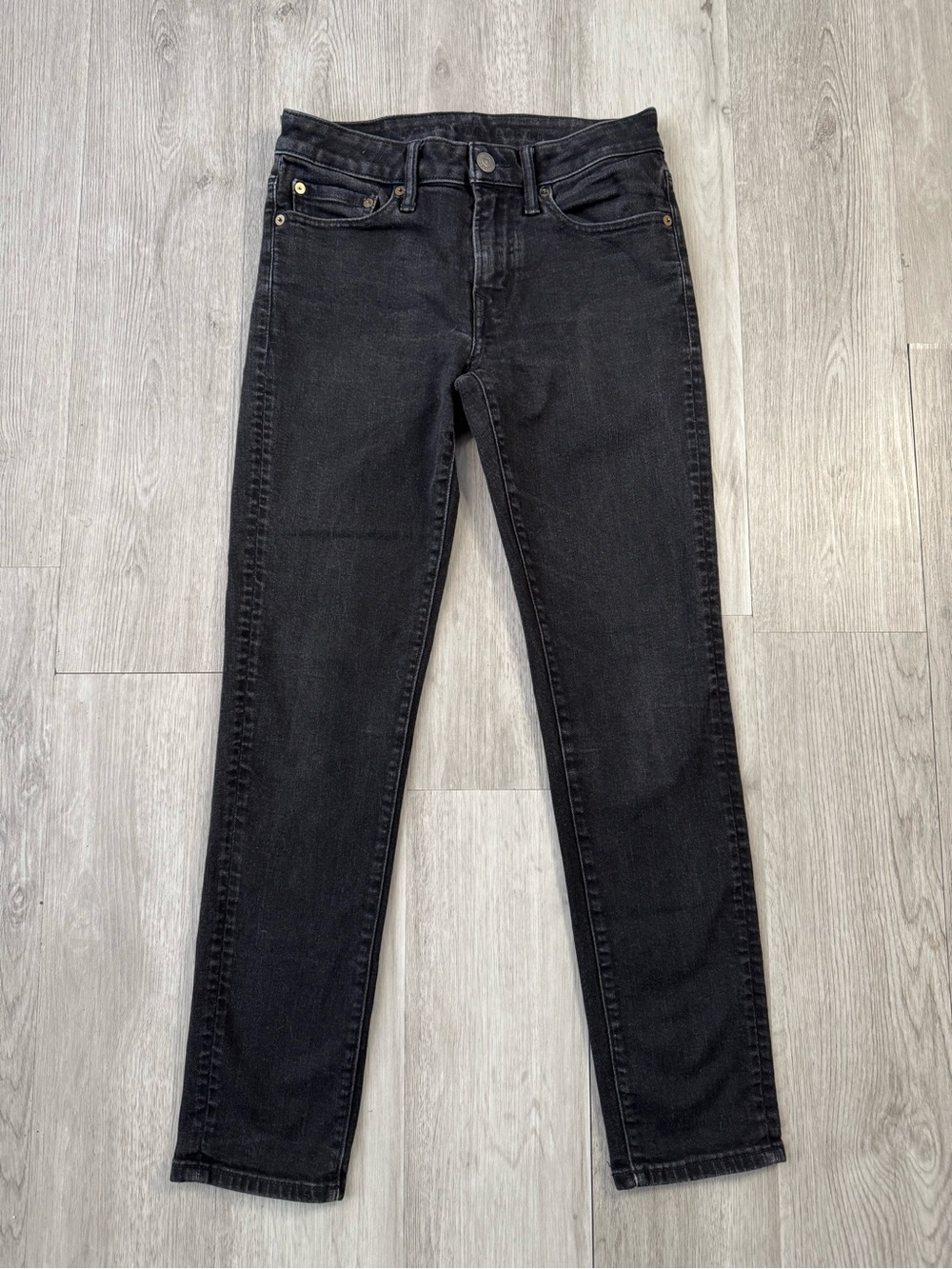 American Eagle Men’s Airflex+ Black Skinny Jeans 28x30